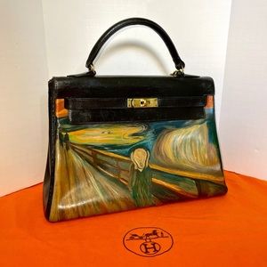 🎭 SOLD 🎭  Vintage 1969 HERMES Kelly Authentic *Customized*